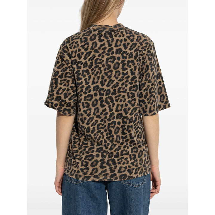 Anine Bing T Shirt - Nero, Marrone | d1ecef8cfbcadaa0d11a101f2edba624db1ae503