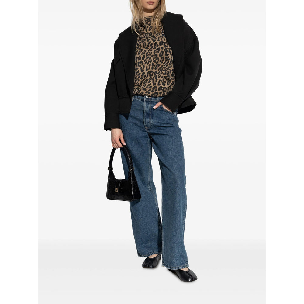 Anine Bing T Shirt - Nero, Marrone | 5cd0dce586a26844c6ac19addfae225b34208351