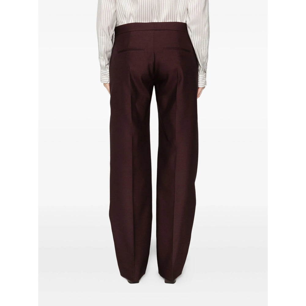Khaite Pantaloni - Viola | eddd5da9ef0e9a17d27619b501ec3cc557b86265