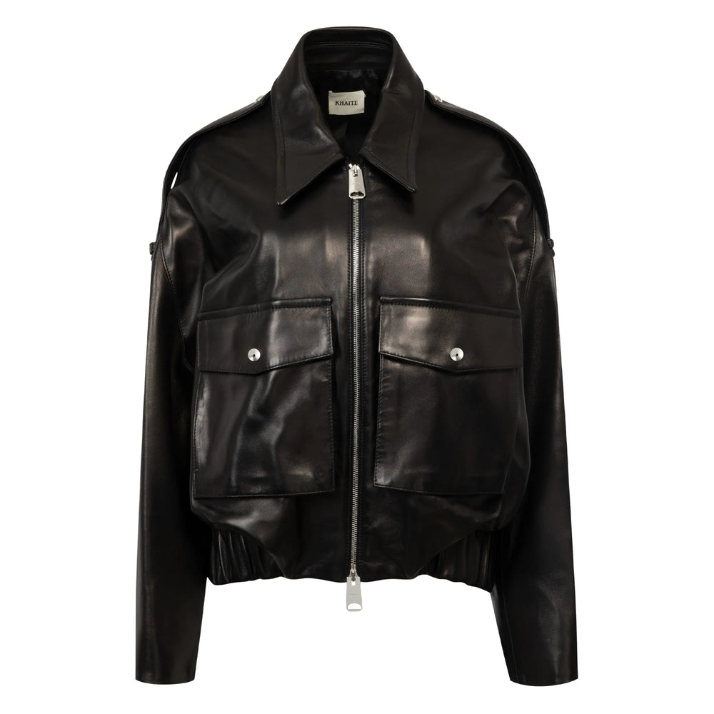 Khaite Leather Outerwears - Nero | dacde6bccd8cb3e006f91deb3dcaba6141e27fb8