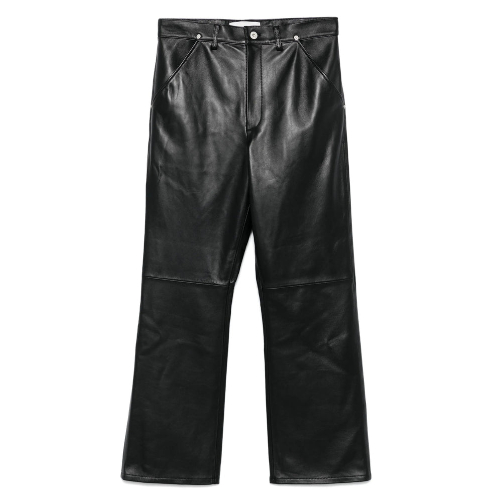 Tonywack Leather Pants - Nero | 252329702ae57e8b83ec05a214bea863f8e015d7