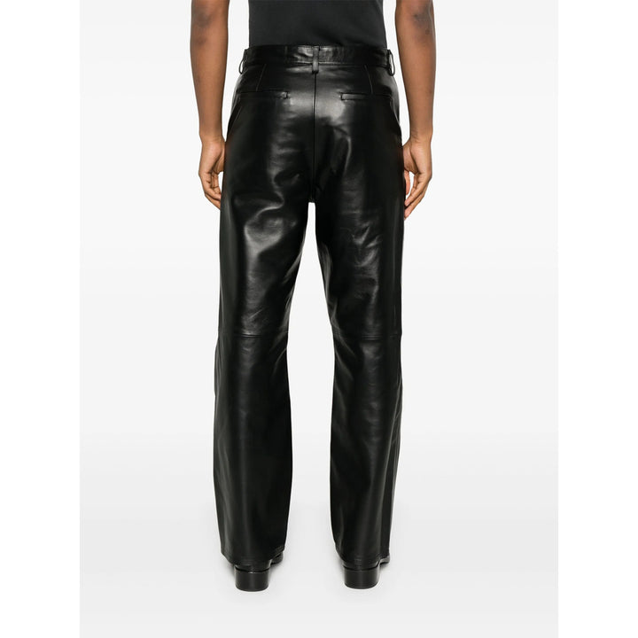 Tonywack Leather Pants - Nero | b08508af3bbc025c63206af7957c8eadb23c8a3e