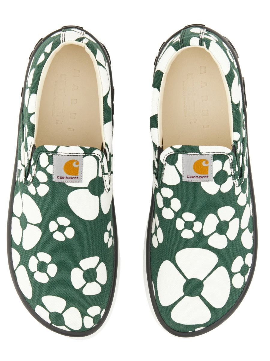 Marni x Carhartt Sneakers - Verde | Wanan Luxury