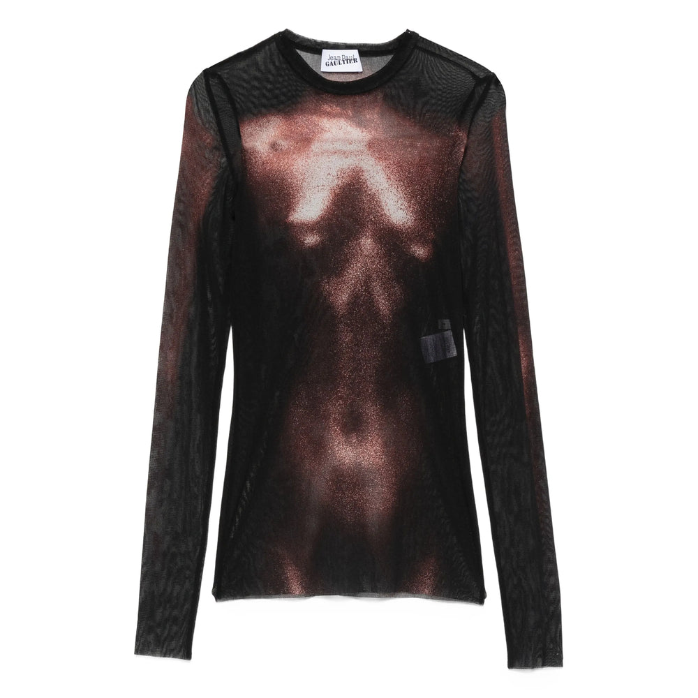Jean Paul Gaultier Top - Nero, Marrone | 130a853cca2c80e67b17e8ca20770c145a713cc9