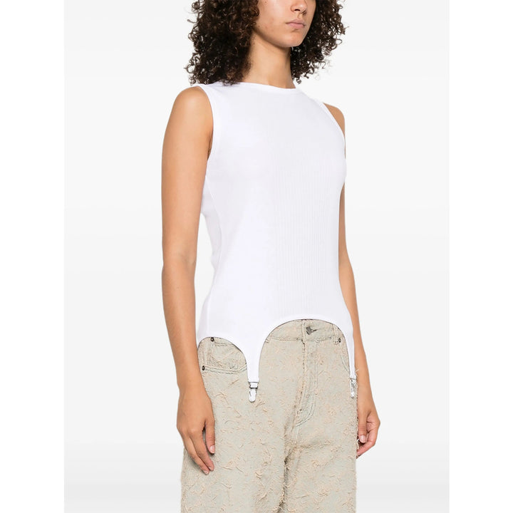 Jean Paul Gaultier Top - Bianco | 177763de217c473ac50cfa7171a29f379174319b