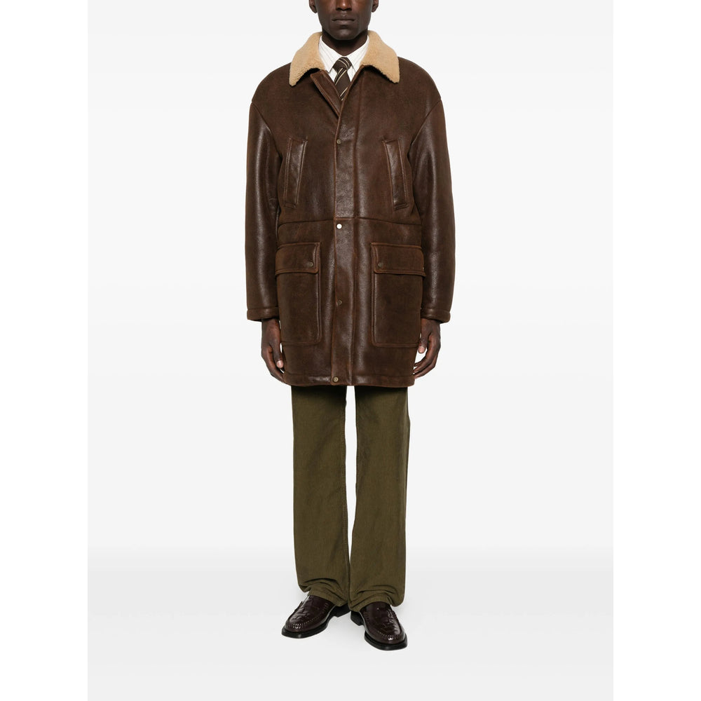 Salvatore Santoro Leather Outerwears - Marrone | 3b8b0755011ac91302650132311ed990d7523b63