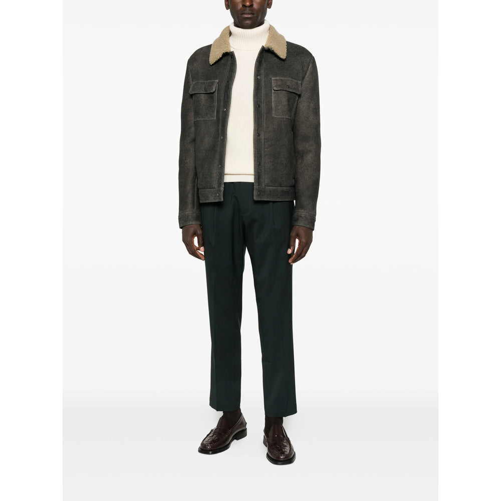 Salvatore Santoro Leather Outerwears - Grigio | b793056913069ffe1c8a872d26ab56423595ac23