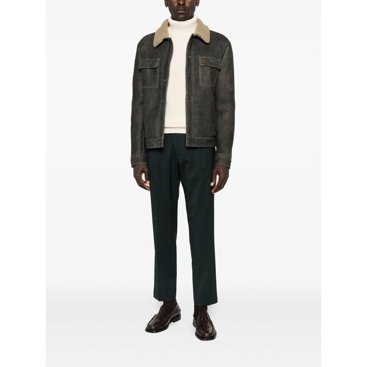 Salvatore Santoro Leather Outerwears - Grigio | b793056913069ffe1c8a872d26ab56423595ac23