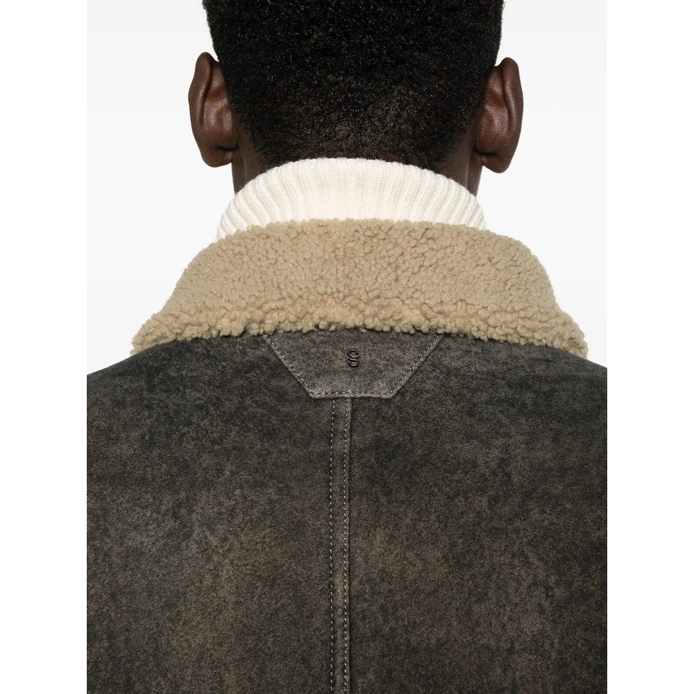 Salvatore Santoro Leather Outerwears - Grigio | ca8437d978123007c7d8276ccc3f092c7354ade8