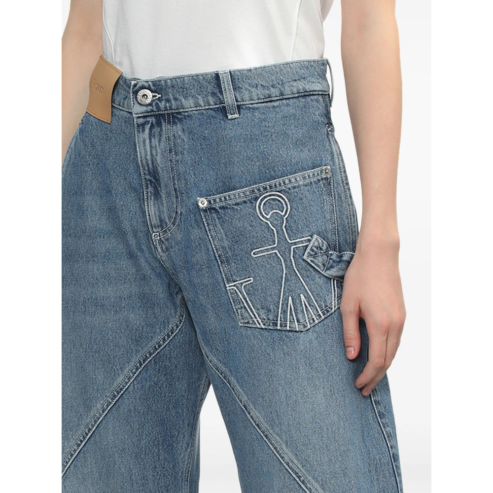 Jw Anderson Jeans - Blu | bd61628564f7d17548c35ae9eb069266c214c492