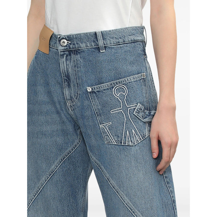 Jw Anderson Jeans - Blu | bd61628564f7d17548c35ae9eb069266c214c492