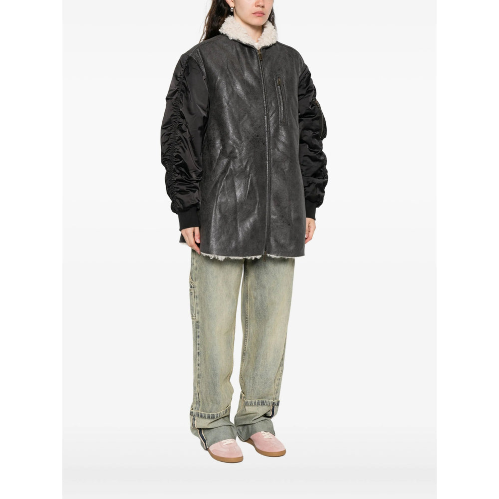 Marant ÉToile Leather Outerwears - Nero | 891ea45af7826e6eb297d07c1d36b4188ee2dfc9