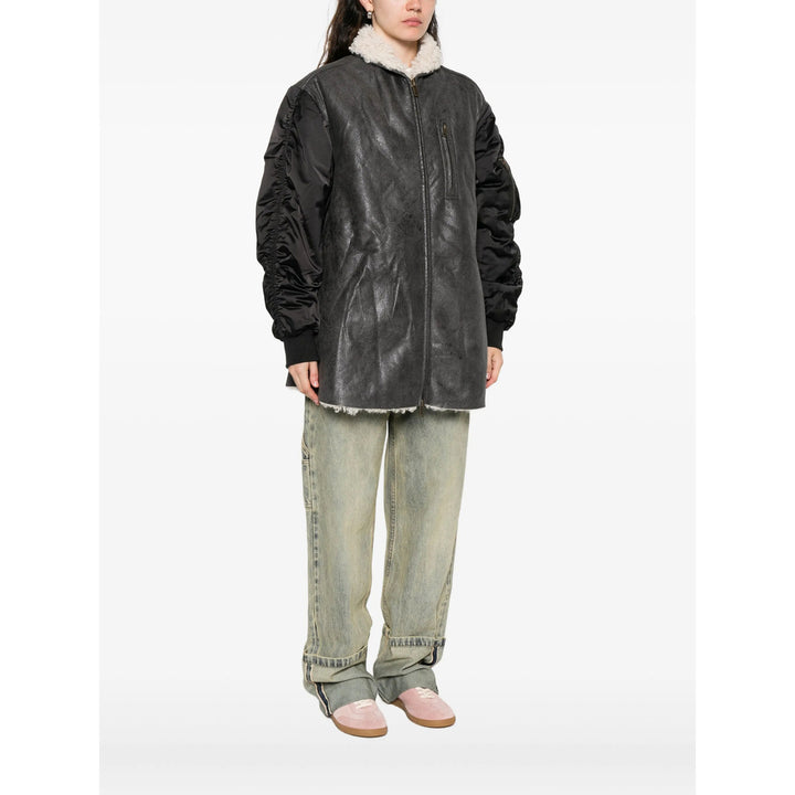 Marant ÉToile Leather Outerwears - Nero | 891ea45af7826e6eb297d07c1d36b4188ee2dfc9