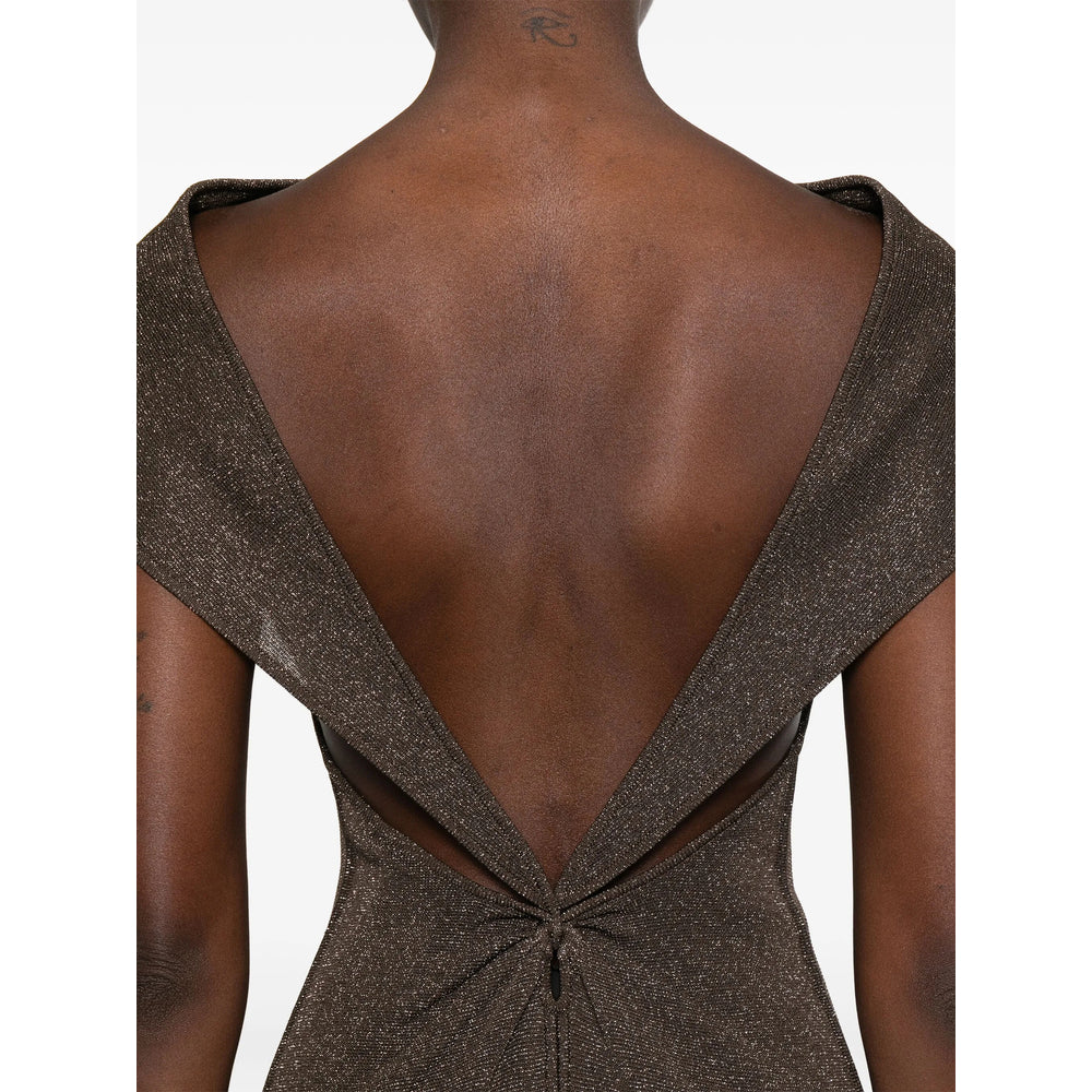 Max Mara Pianoforte Abiti - Marrone | c79bfc5fd63a4471a5b3e1bae3e037f3942cadb6