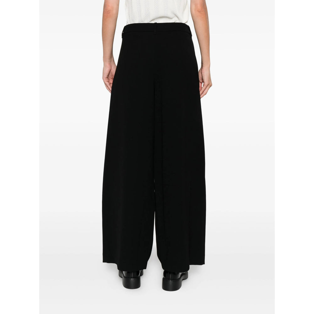 S Max Mara Pantaloni - Nero | 685b1037a8242f971855a98f85caa74056675518