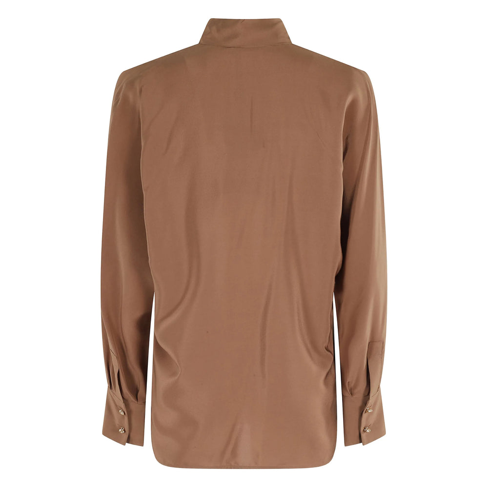 Max Mara Studio Camicie - Marrone | b9fd8eaa41a56a68aa11ba4babc093b5add6eb17