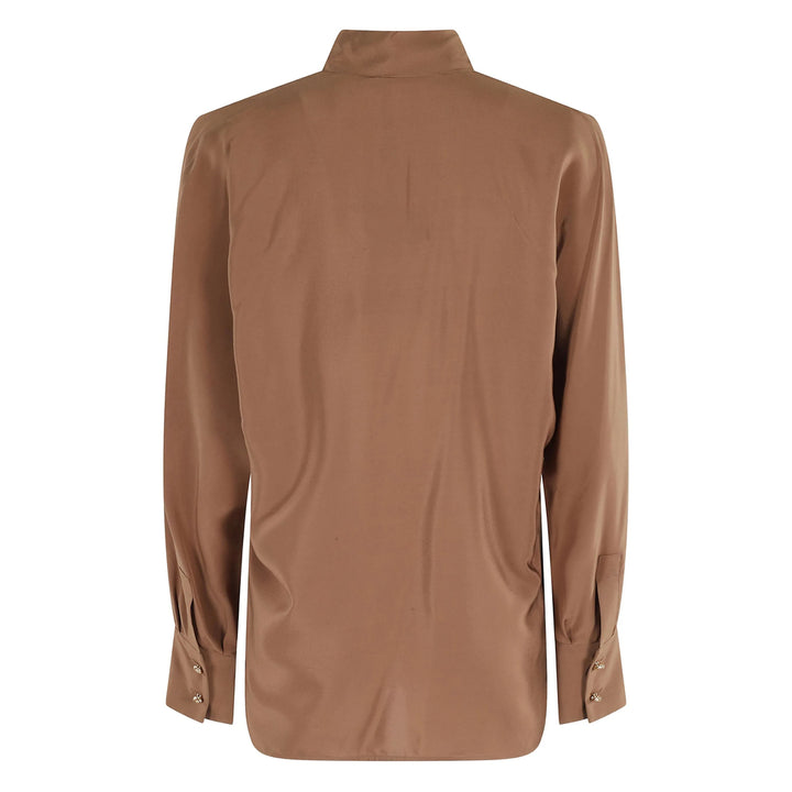 Max Mara Studio Camicie - Marrone | b9fd8eaa41a56a68aa11ba4babc093b5add6eb17