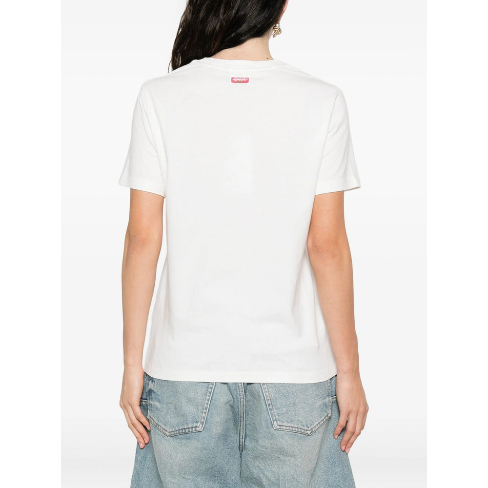 Kenzo T Shirt - Bianco, Rosso | f649e268bed4be03bd721c85bdace2a640d89aac