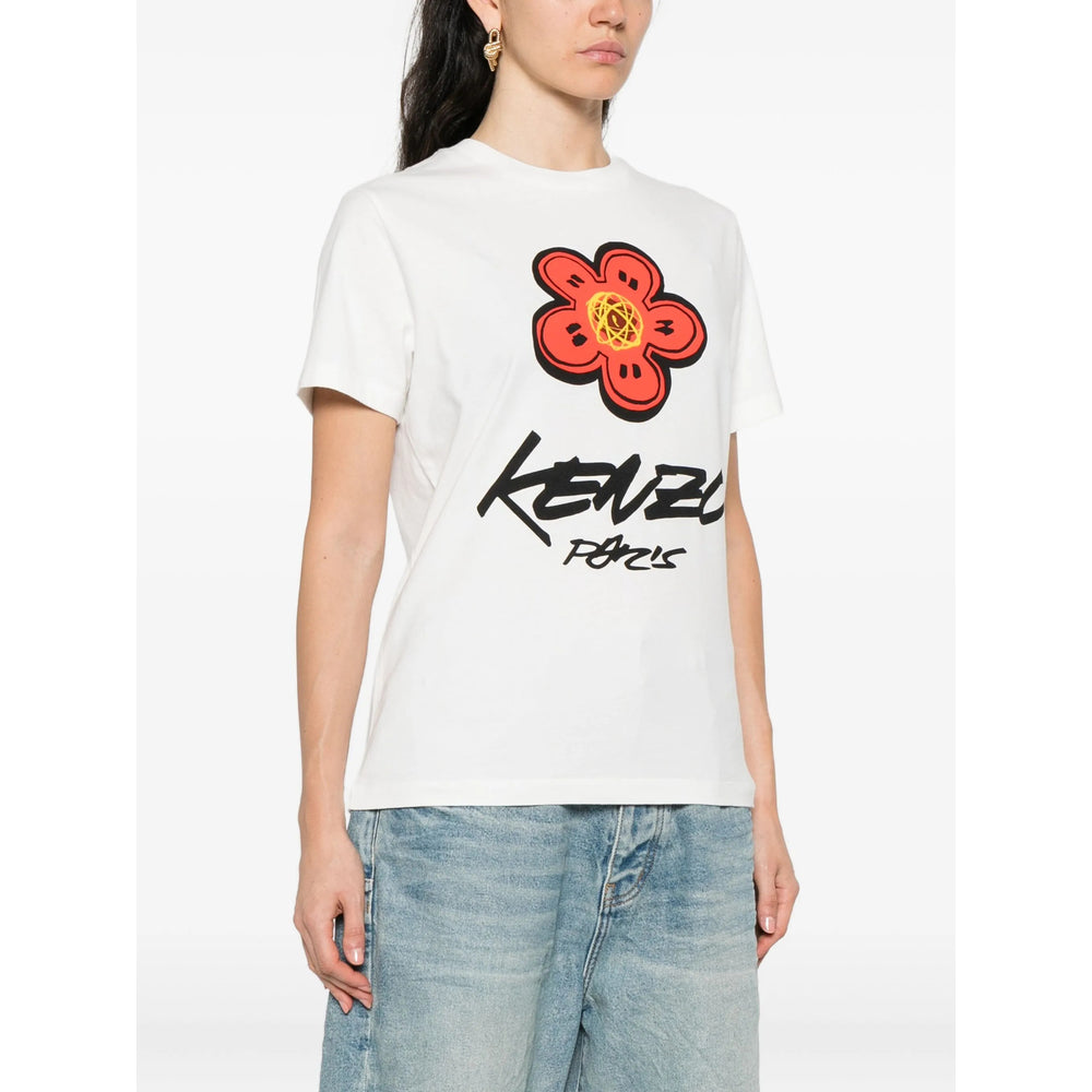 Kenzo T Shirt - Bianco, Rosso | 639082640340df7b184900b6f7a4dc6f31c7153d
