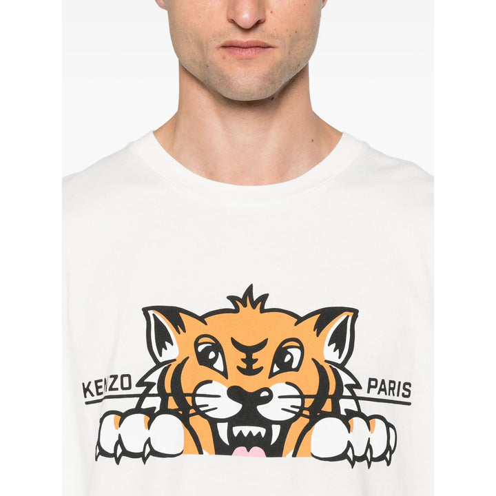 Kenzo T Shirt - Bianco, Arancione | f421ee6a60d3cfbdfd67c6fcde81baffe8cd61a3