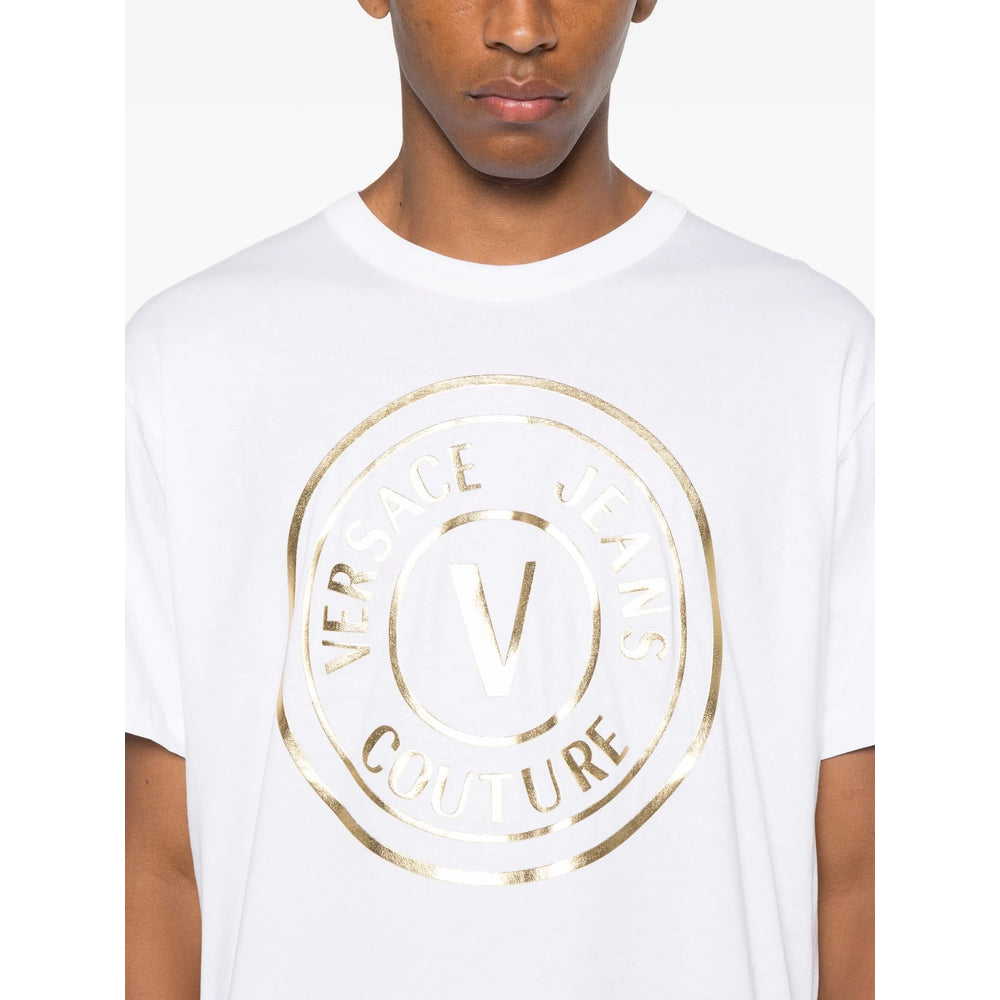 Versace Jeans Couture T Shirt - Bianco | 6e2e7458d2474bfb4afb589944dd5d5933687db5