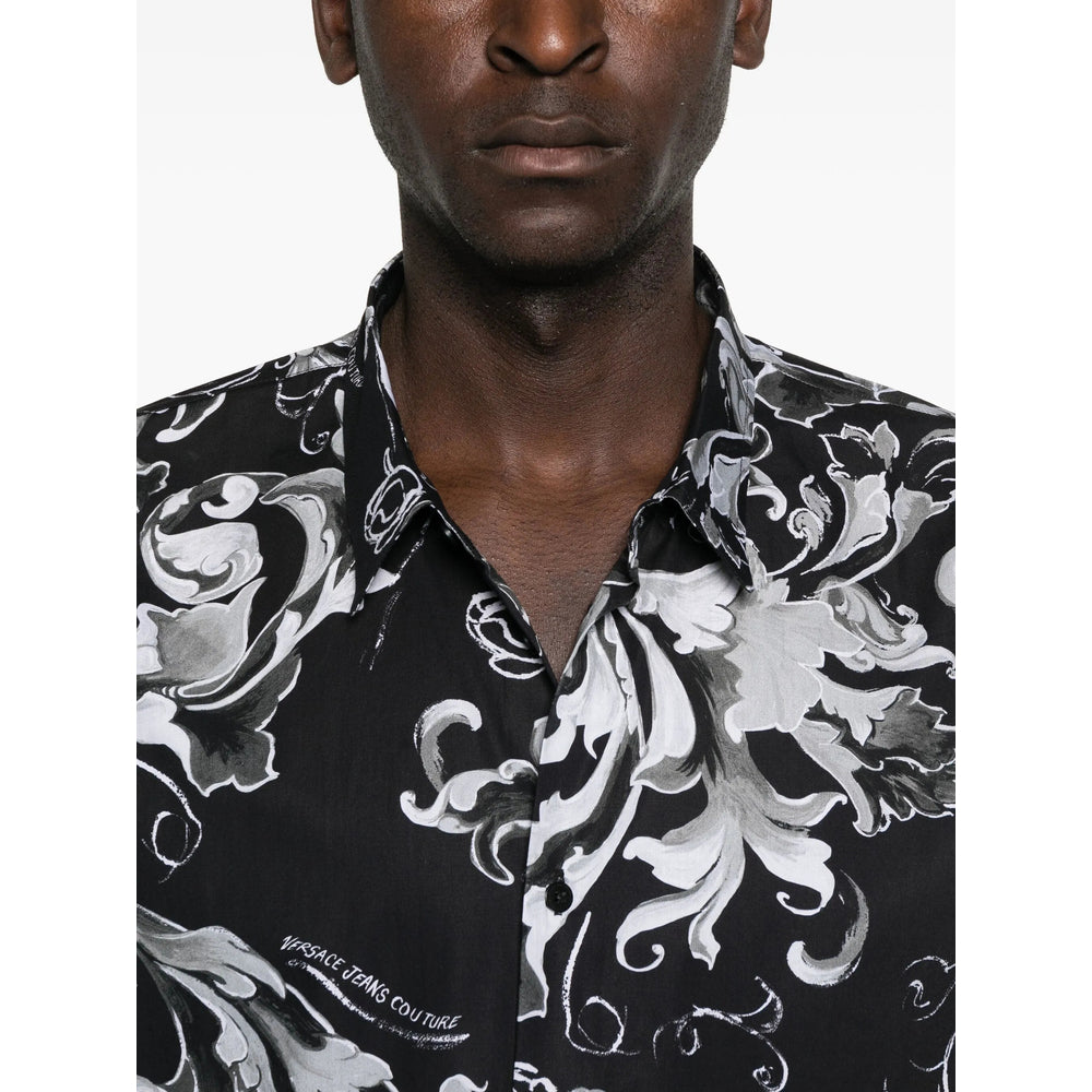 Versace Jeans Couture Camicie - Nero, Bianco | d6431b0f08ac5801b9cb6b94594e5e73b4b2924b
