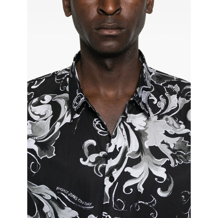 Versace Jeans Couture Camicie - Nero, Bianco | d6431b0f08ac5801b9cb6b94594e5e73b4b2924b