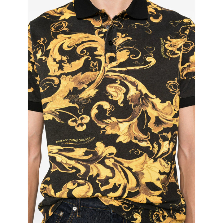 Versace Jeans Couture T Shirt - Nero, Oro | ca4f8a86cbf20f34fbf70c515e73d163d608acf9