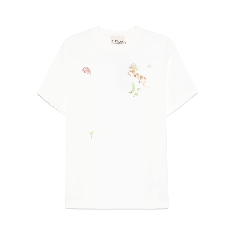 Alemais T Shirt - Bianco | 0ec96ebb359c690b42328b886f13a078f0317655