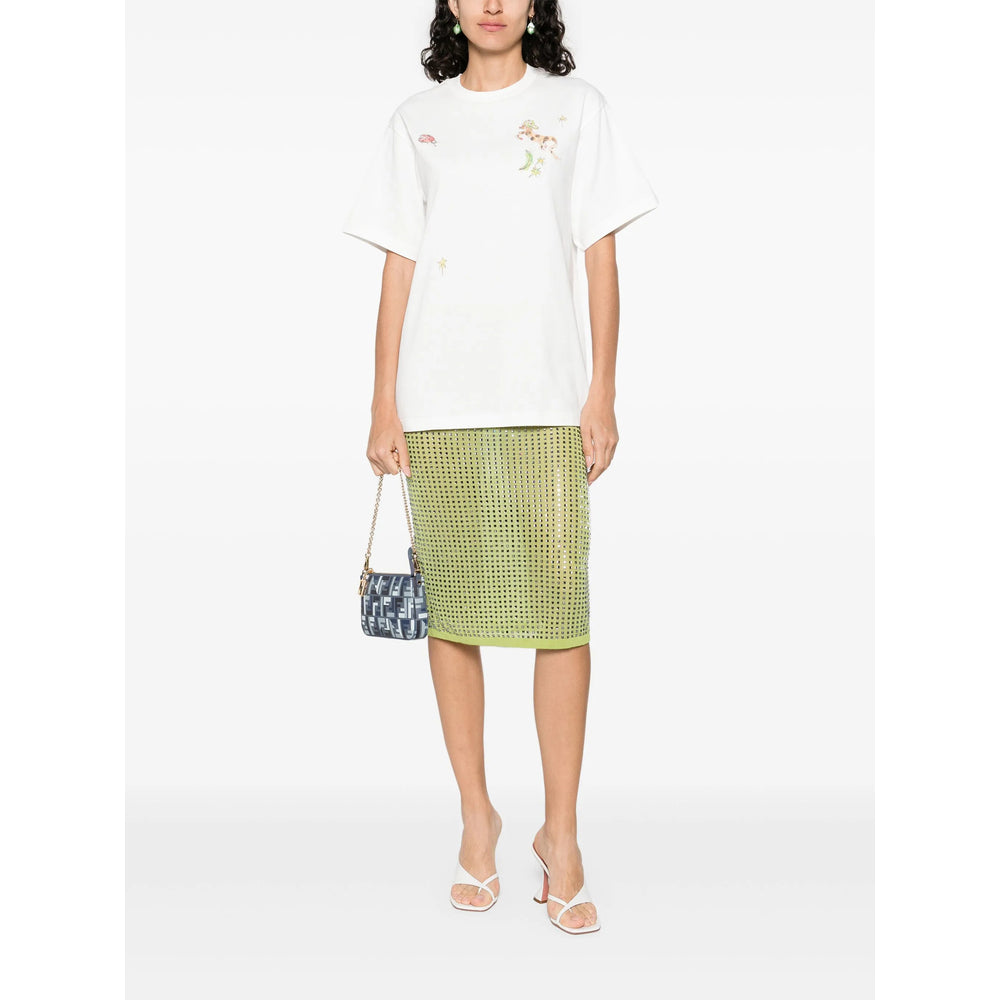 Alemais T Shirt - Bianco | 99fca4621634d77b410992f161def5820560941b