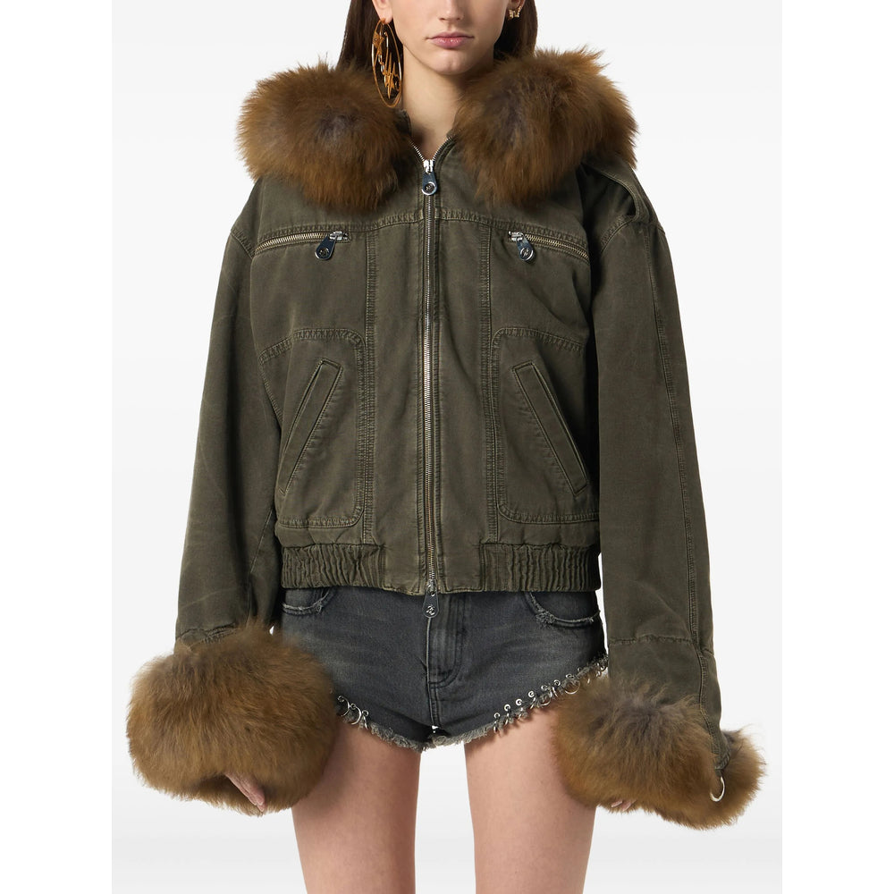 Blumarine Outerwears - Verde | ec798fa0be7debe2b28297e85f52f0898e9e428c