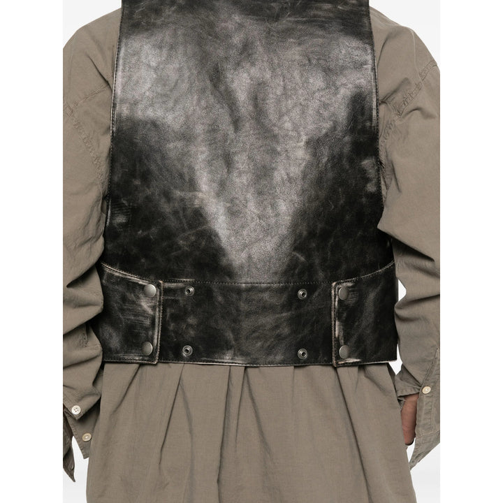 Ann Demeulemeester Leather Outerwears - Nero | 0676ebbc6747f620a56e5dd132ee2a9e7e97214d