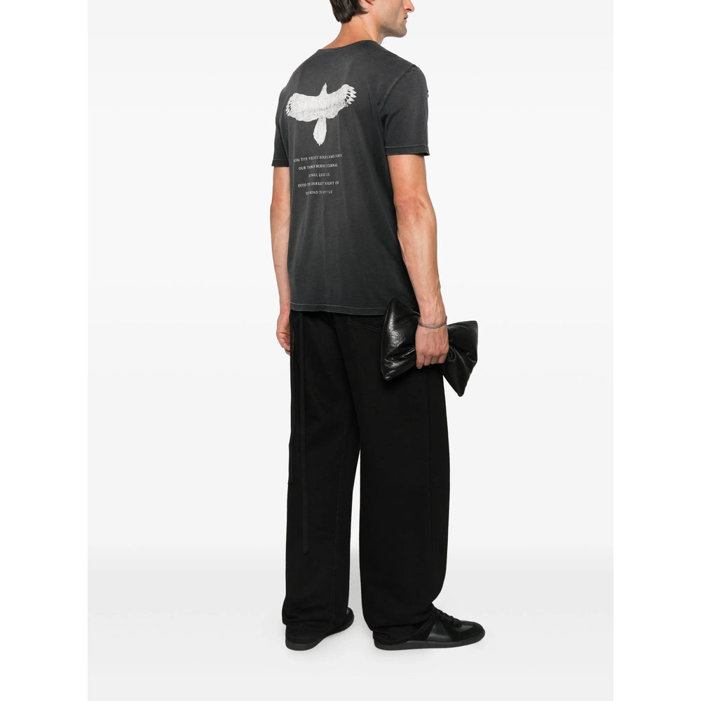 Ann Demeulemeester T Shirt - Nero | ca57bd9b9b16ffb2c9751e437835abeacc18ebb1