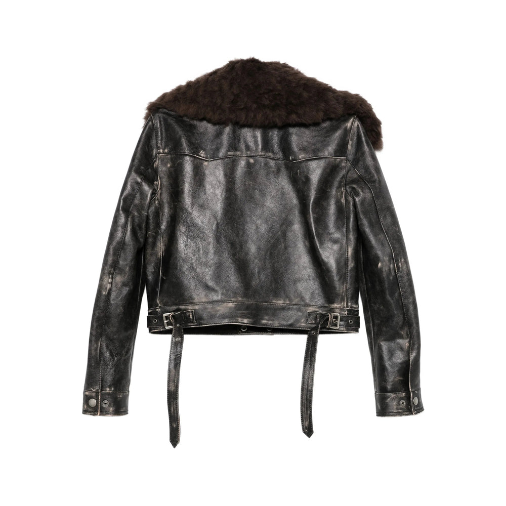 Ann Demeulemeester Leather Outerwears - Nero | e01b67431da009250e63178eb5a9b1d9ad9d8d13