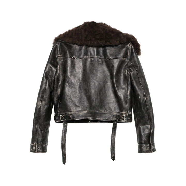 Ann Demeulemeester Leather Outerwears - Nero | e01b67431da009250e63178eb5a9b1d9ad9d8d13