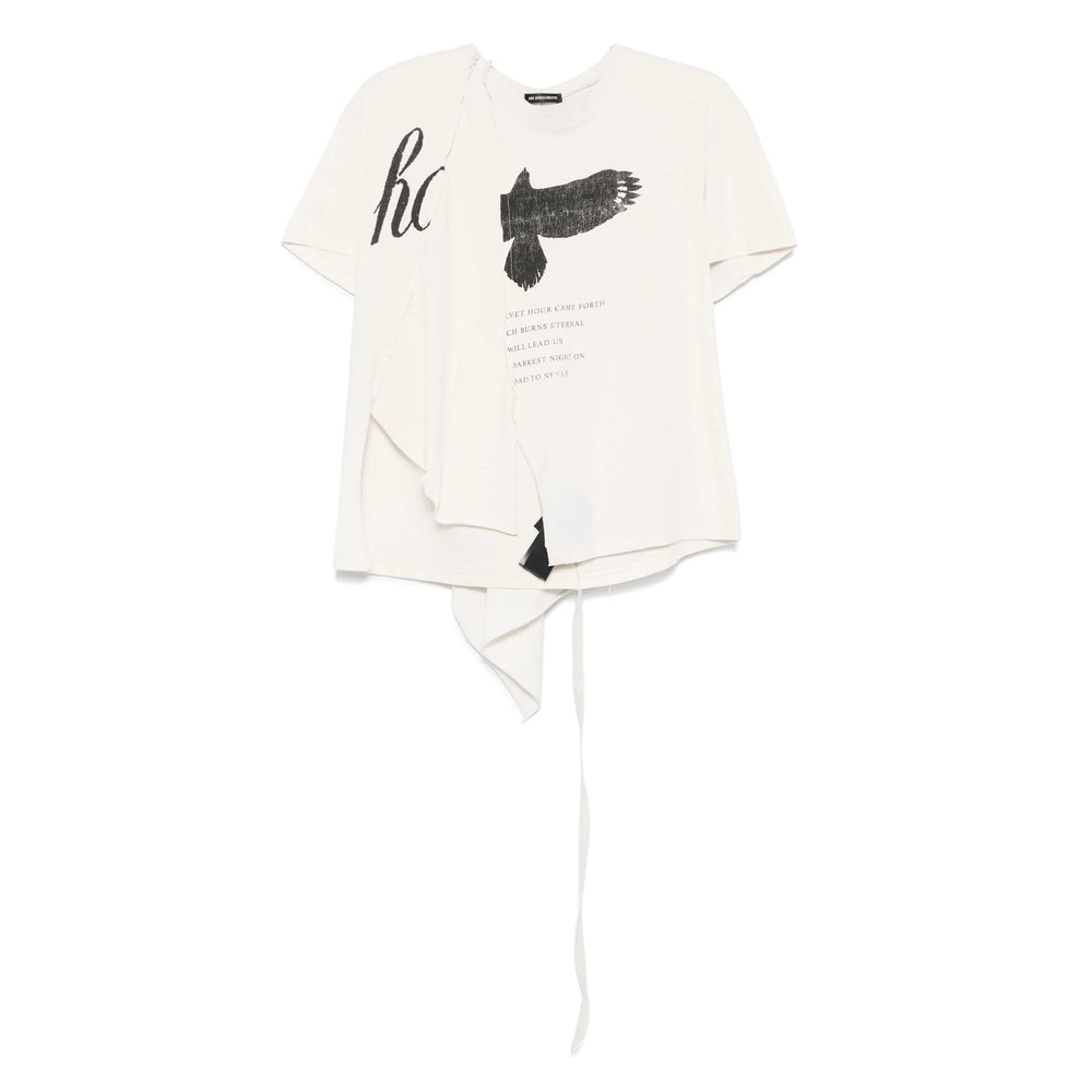 Ann Demeulemeester T Shirt - Neutro | f84009dd67c2853077d8bd5408c9a0321096d0e2