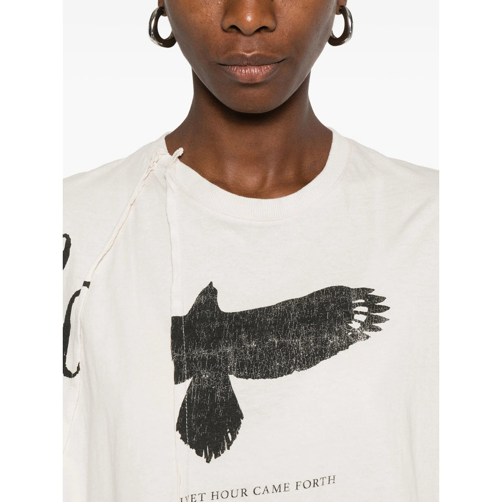 Ann Demeulemeester T Shirt - Neutro | 441fe96b0028ca066570f003fae8d6f41b6f625a
