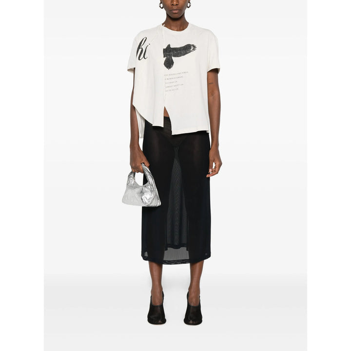Ann Demeulemeester T Shirt - Neutro | fbac2ddcec5c9b87825e56c8f2a3eb5aaf64a960