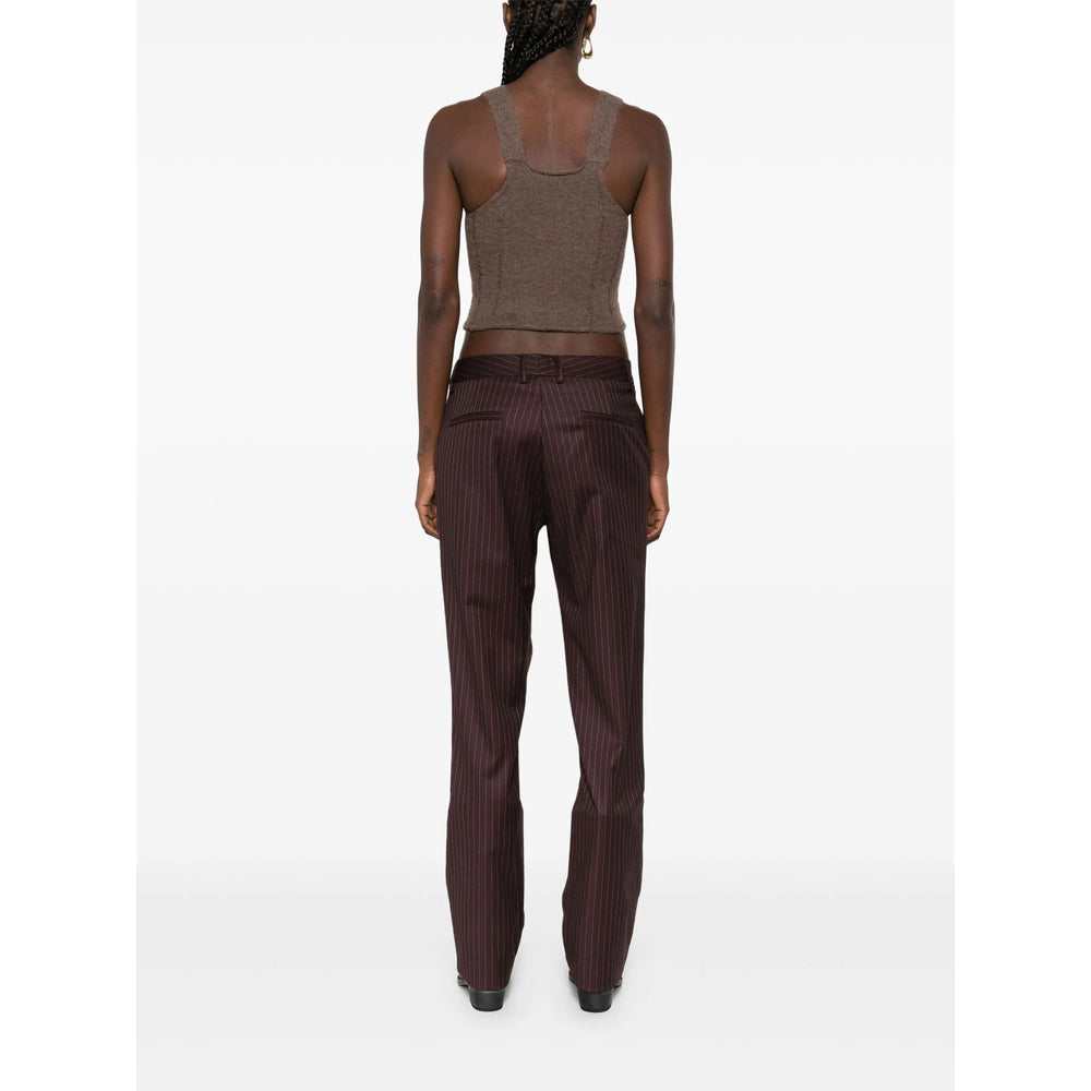 Ann Demeulemeester Top - Marrone | d24914bcac8cabd679fec639cfcbbd2fa0becb9f