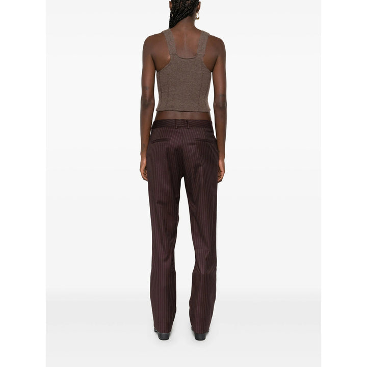 Ann Demeulemeester Top - Marrone | d24914bcac8cabd679fec639cfcbbd2fa0becb9f