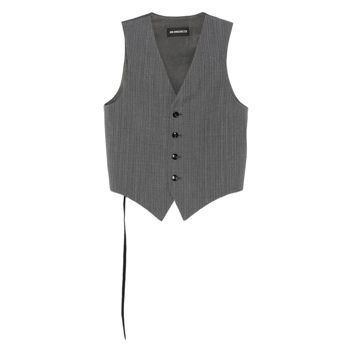 Ann Demeulemeester Waistcoats - Grigio | 118504168f3869c714c4e36c657dc75afb1575b5