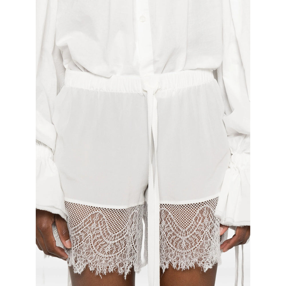 Ann Demeulemeester Shorts - Bianco | 3279b8bc43ec00dbd898a378cfd41555eeb756b6