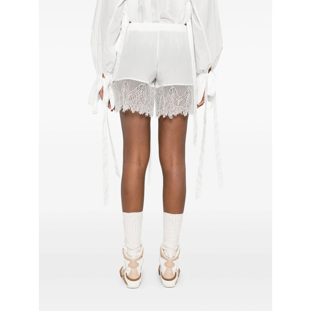 Ann Demeulemeester Shorts - Bianco | a45c03afc73dd3432acdad7bb80f0584ec38f2c9