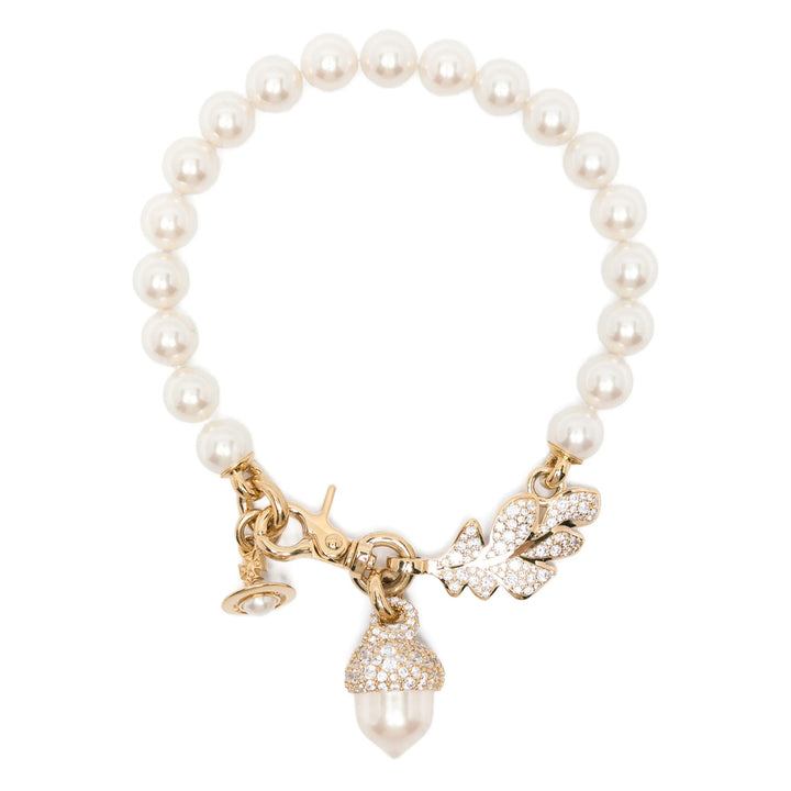 Vivienne Westwood Jewellery - Bianco, Oro | ac45acfc0d65ea599781723c3d62c68cf7acdab5