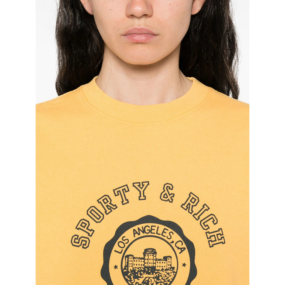 Sporty & Rich Maglioni - Giallo | 9f99da4d40fec8cbf439ed078277cb5ce403a59c