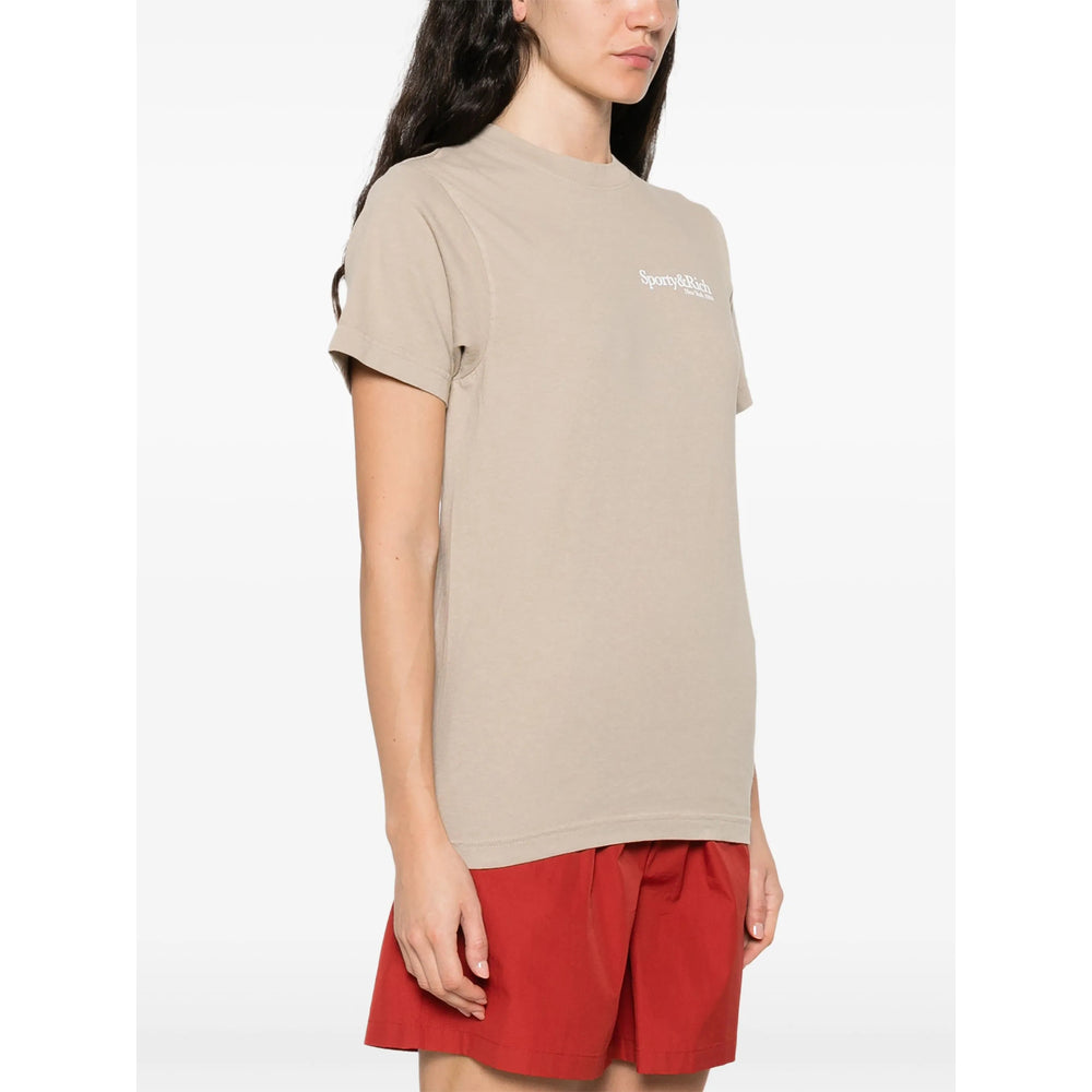 Sporty & Rich T Shirt - Neutro | b20eeafefff909978efddeb4be0513cb9e26123e