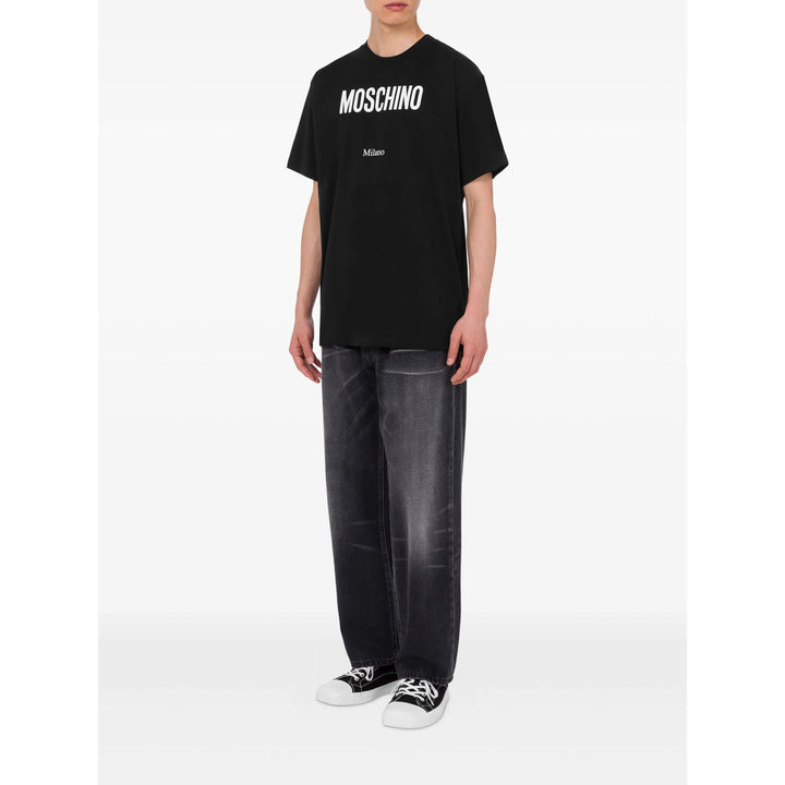 Moschino T Shirt - Nero, Bianco | 9460a5153b474d2c18b7d3f85d53cc24dd740efd