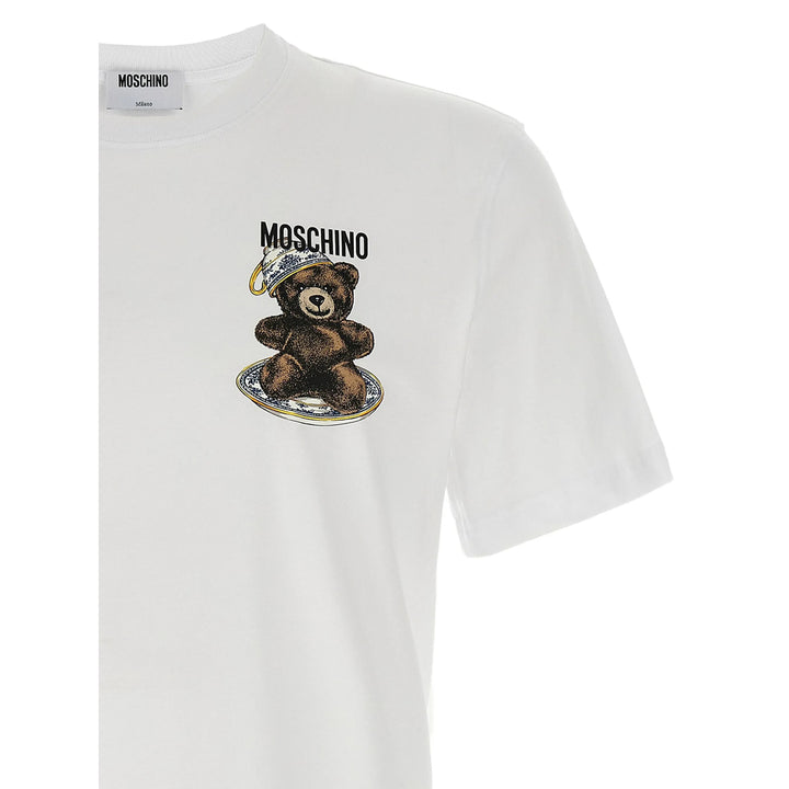 Moschino T Shirt - Bianco | e00f47cb4a30beccd4fbac6a1556567bcb5a8f1e
