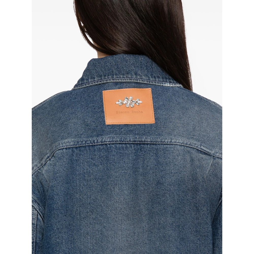 Simone Rocha Outerwears - Blu | a03382883226204e9eec64c476c534f5723a5184