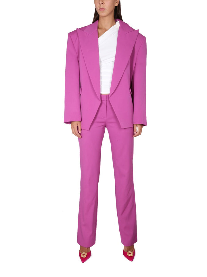 Magda Butrym Pantaloni - Fucsia | Wanan Luxury